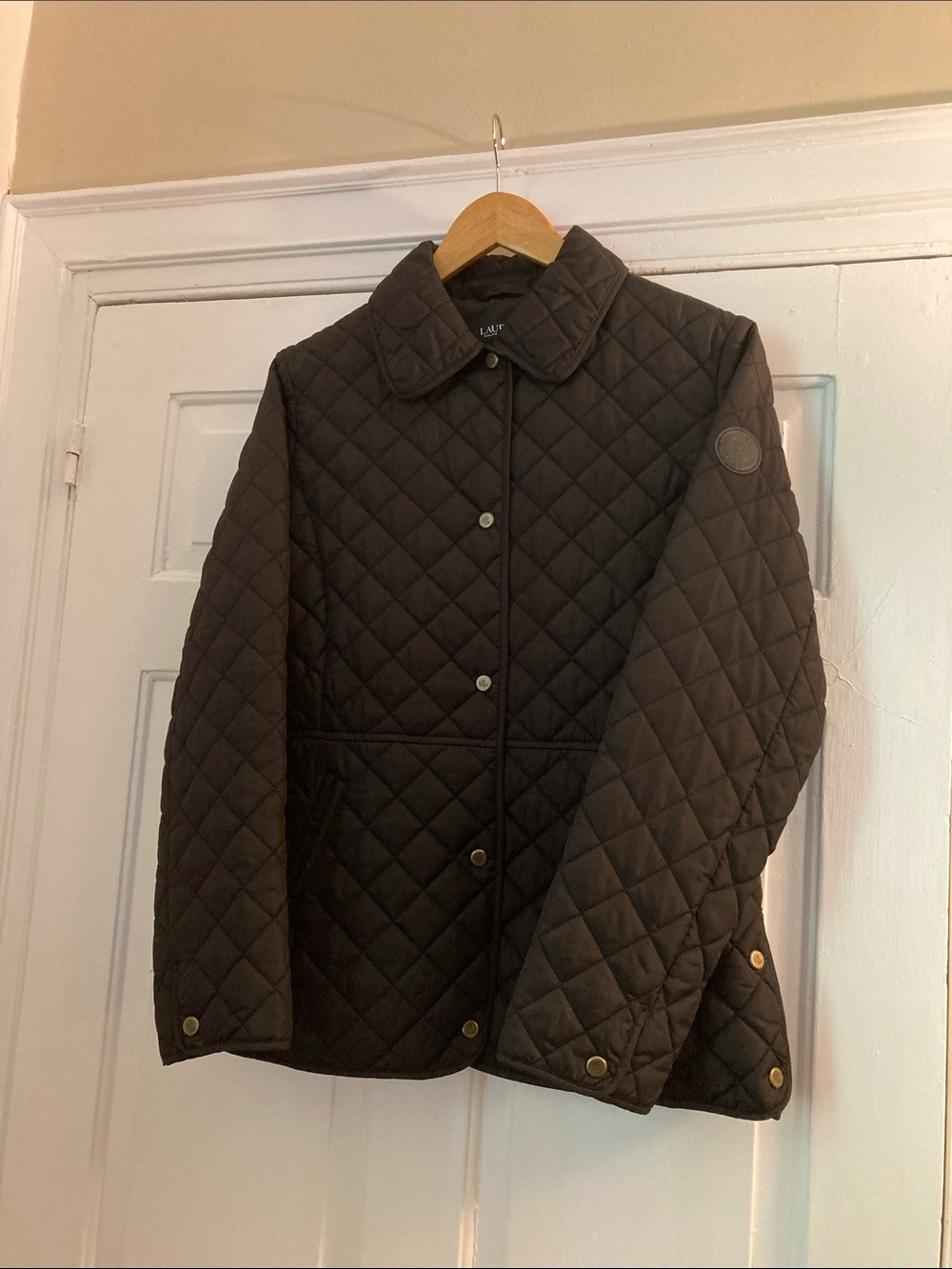 Ralph Lauren Quilted Black Puffer Jacket
Size S
